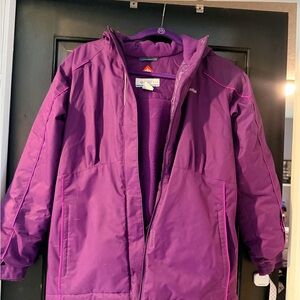 Columbia Kids Puffer Jacket in Rich Purple